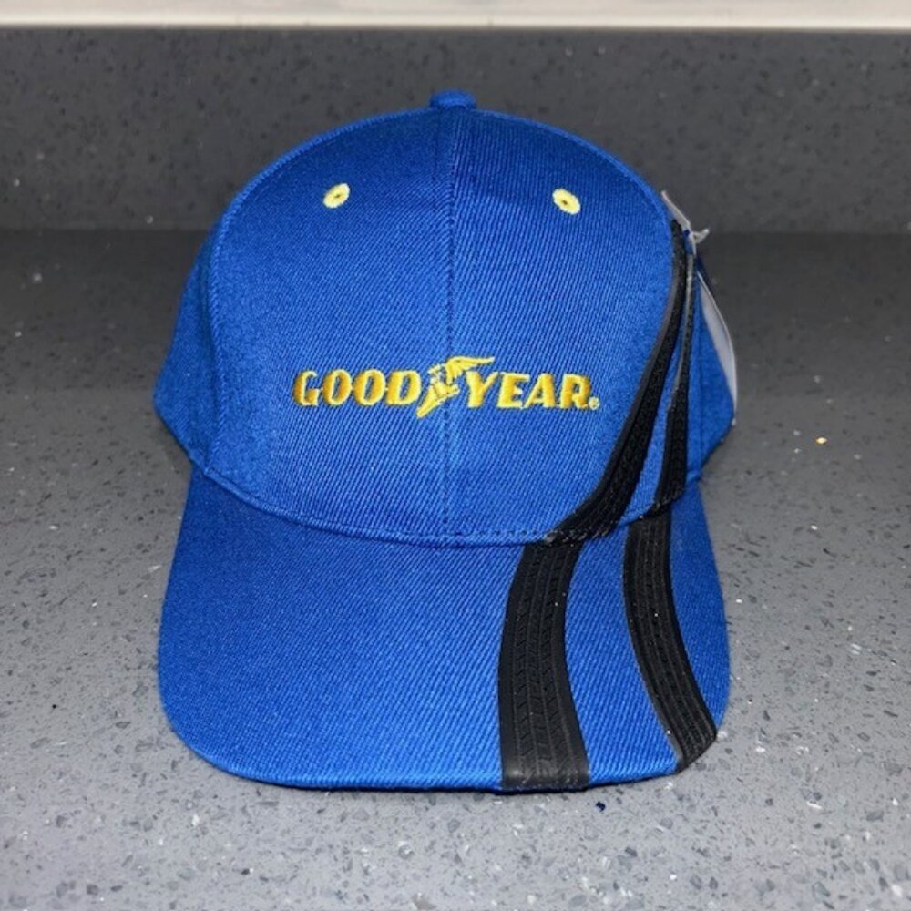 New With Tag Goodyear Collection Strapback Cap Baseball Hat New With Tags NWT